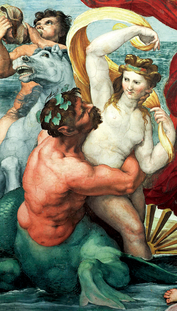   拉斐尔·桑西  Raffaello Santi  ——伽拉忒亚 局部